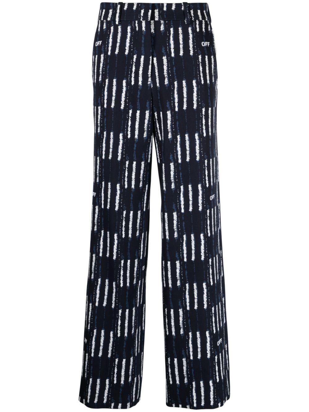 Off-White graphic-print Denim Jeans - Farfetch