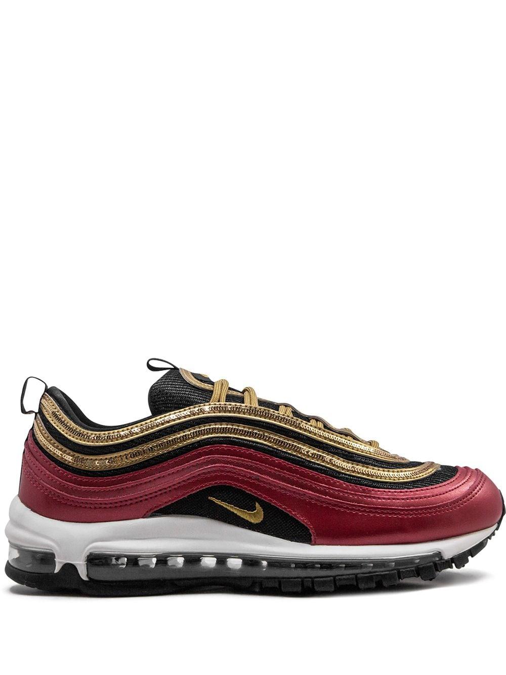 Nike Synthetic Air Max 97 - Shoes in University Red/Metallic Gold (Red) -  Save 53% - Lyst