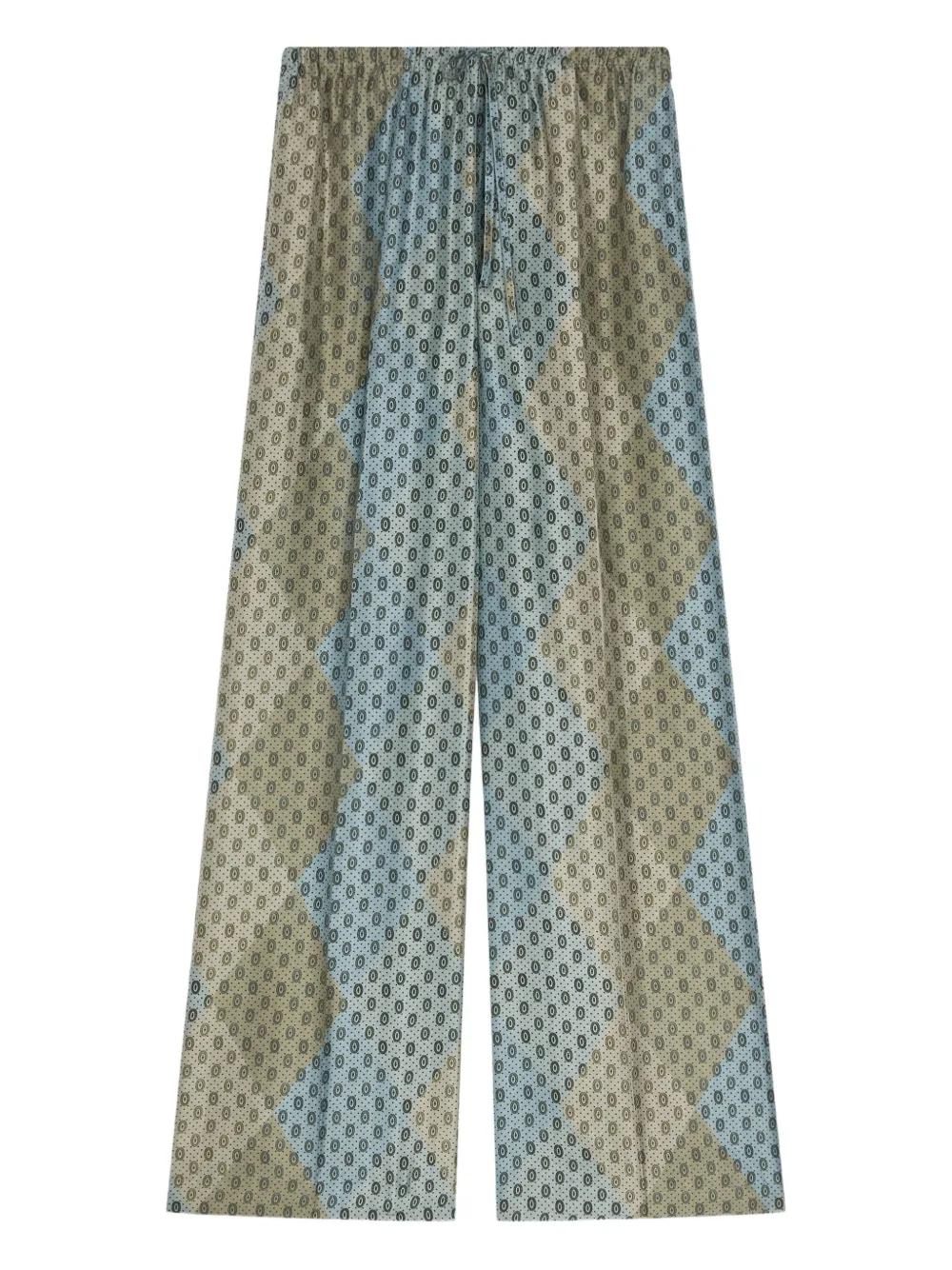 レディース*DRIES VAN NOTEN*コットンワイドパンツ ストライプ パンツ ストライプワイドパンツ レディース : ZOZOTOWN Yahoo!店