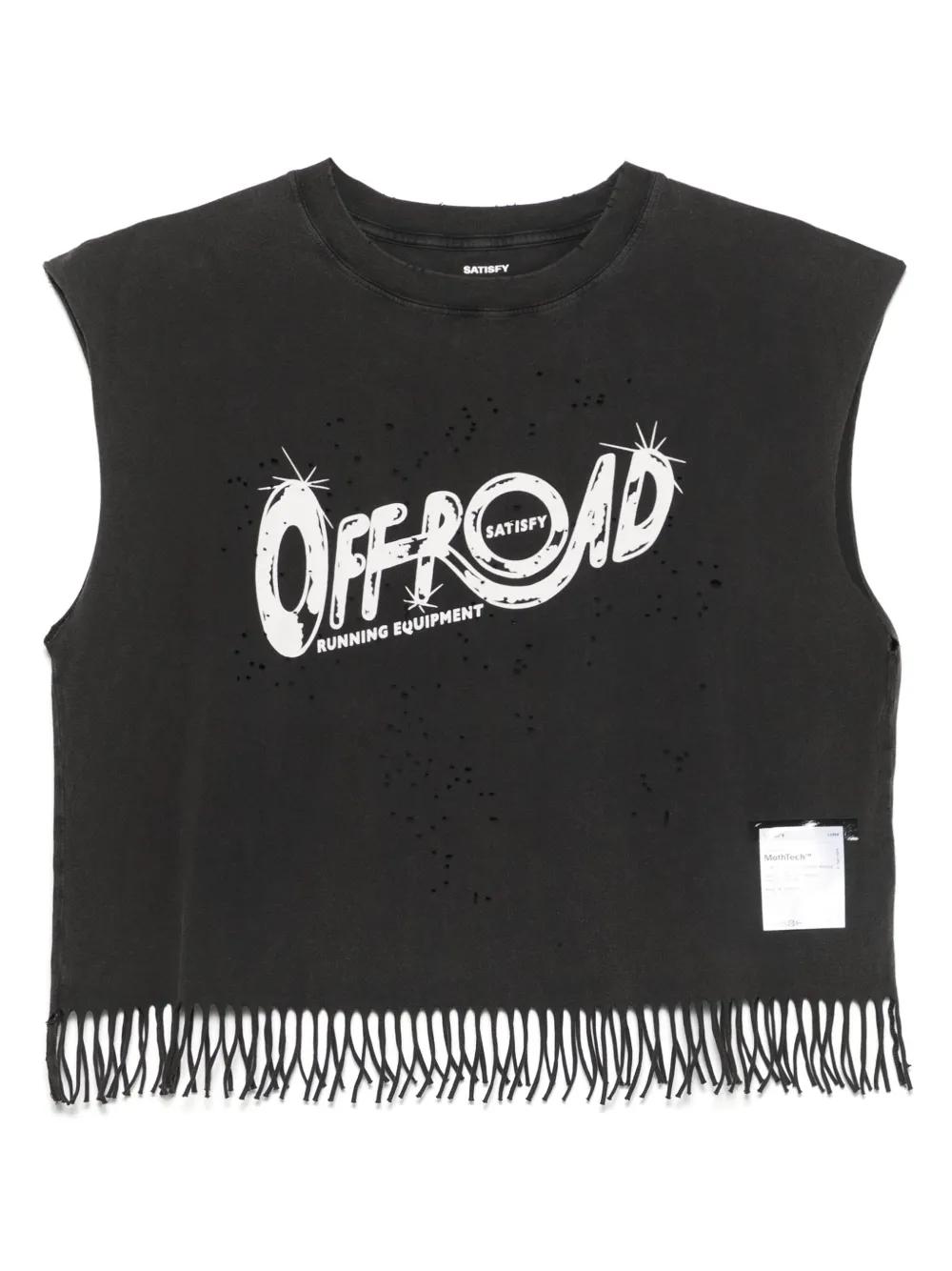 SATISFY ブラック タンクトップ Satisfy Space-O タンクトップ | ブラック | FARFETCH JP