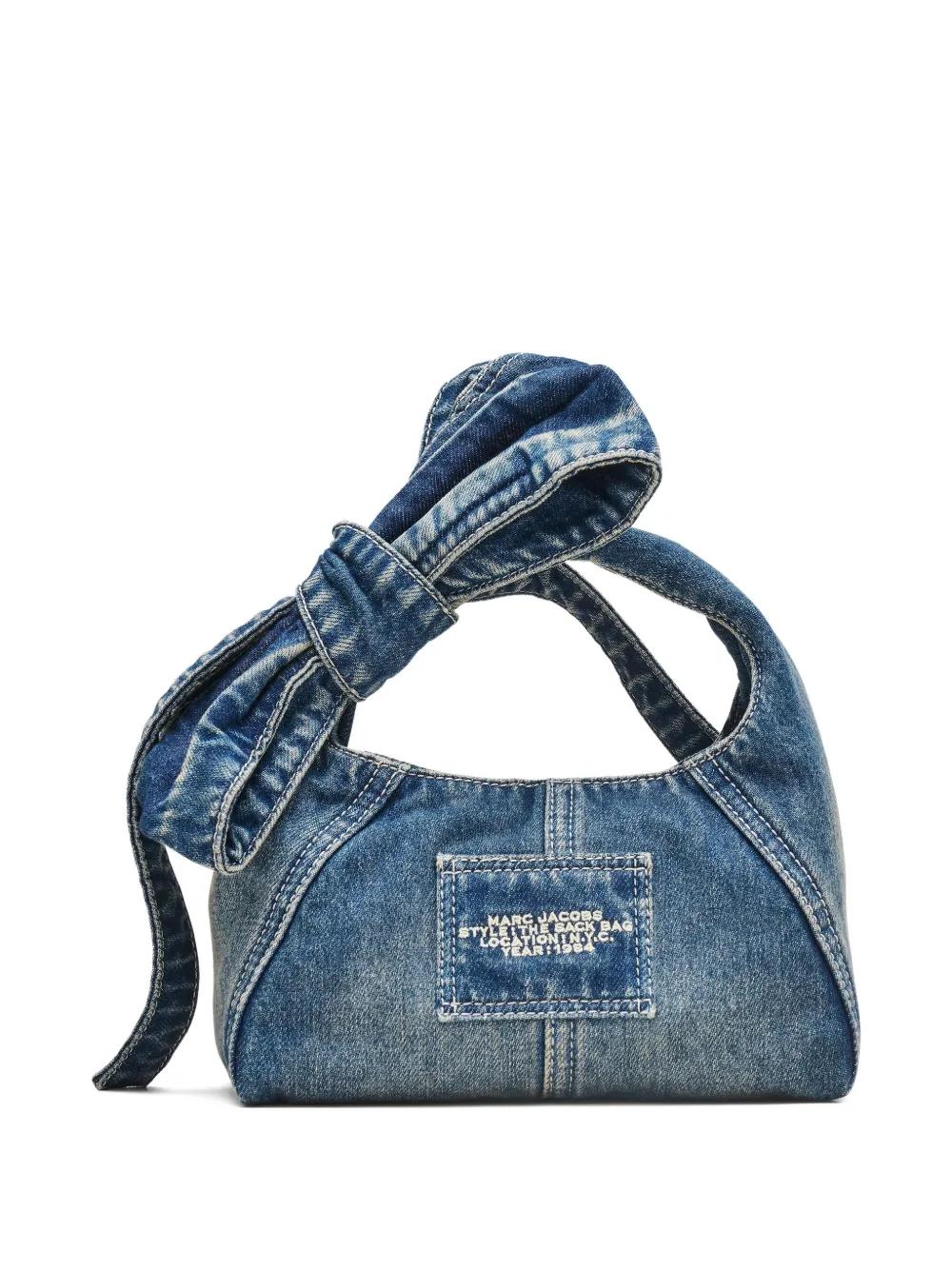 Marc Jacobs The Bow Mini Sack Bag in Blue | Lyst UK