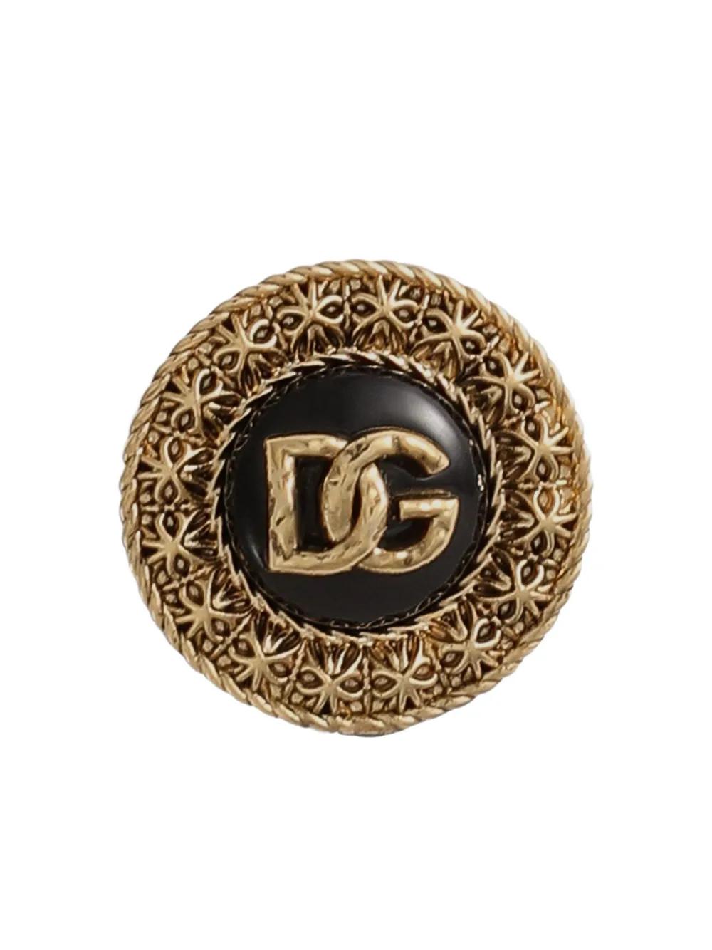 ピアス Dolce & Gabbana Gold Brass Clips Pop Dg Earrings DG earrings in gold - Dolce Gabbana | Mytheresa
