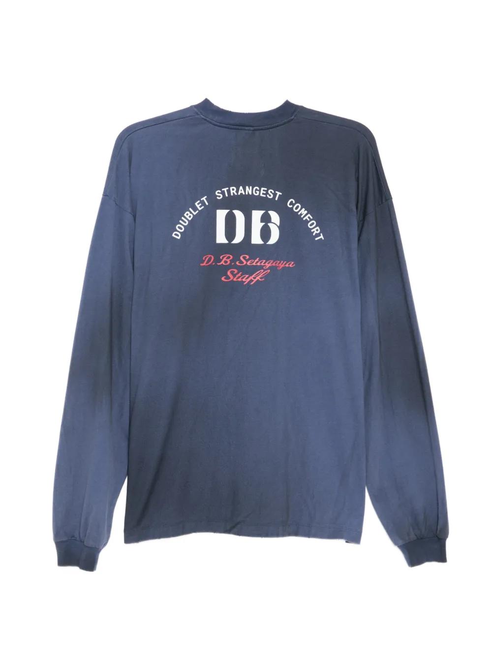 Doublet Workwear Bear T-Shirt in Blue for Men | Lyst