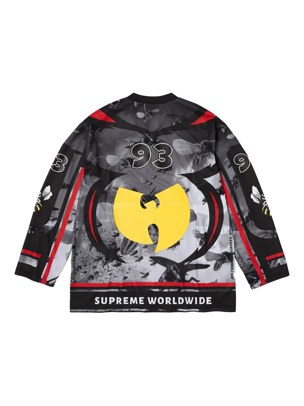 Supreme X Wu-Tang Clan Long-Sleeve T-Shirt in Black for Men | Lyst