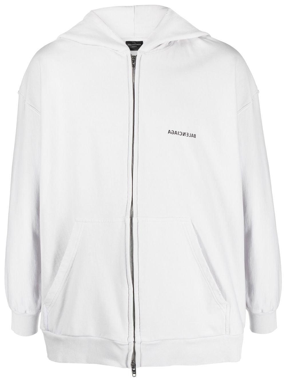 Balenciaga zip hoodie sale