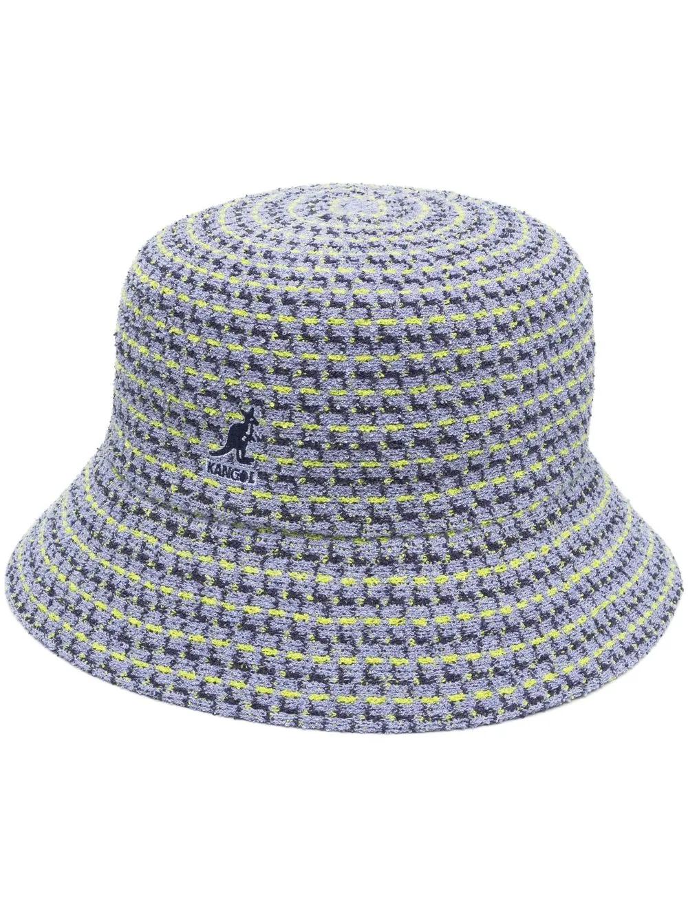 Kangol Wollen Lahinch Bucket Hat voor heren, Rosé, 7 3/8-7 1/2