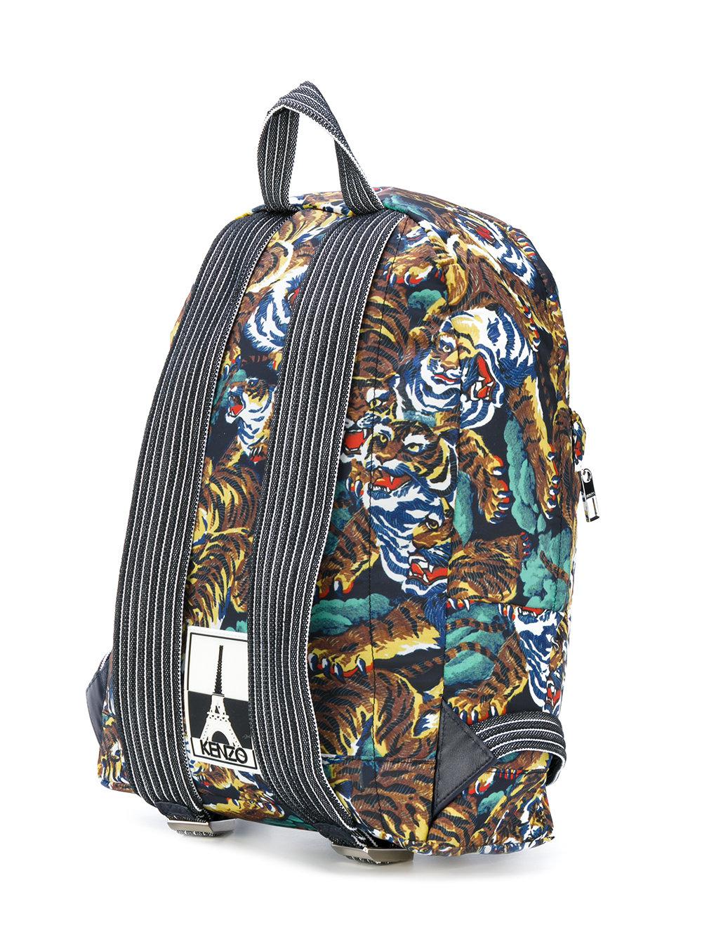 KENZO Synthetic 'flying Tiger' Backpack for Men | Lyst