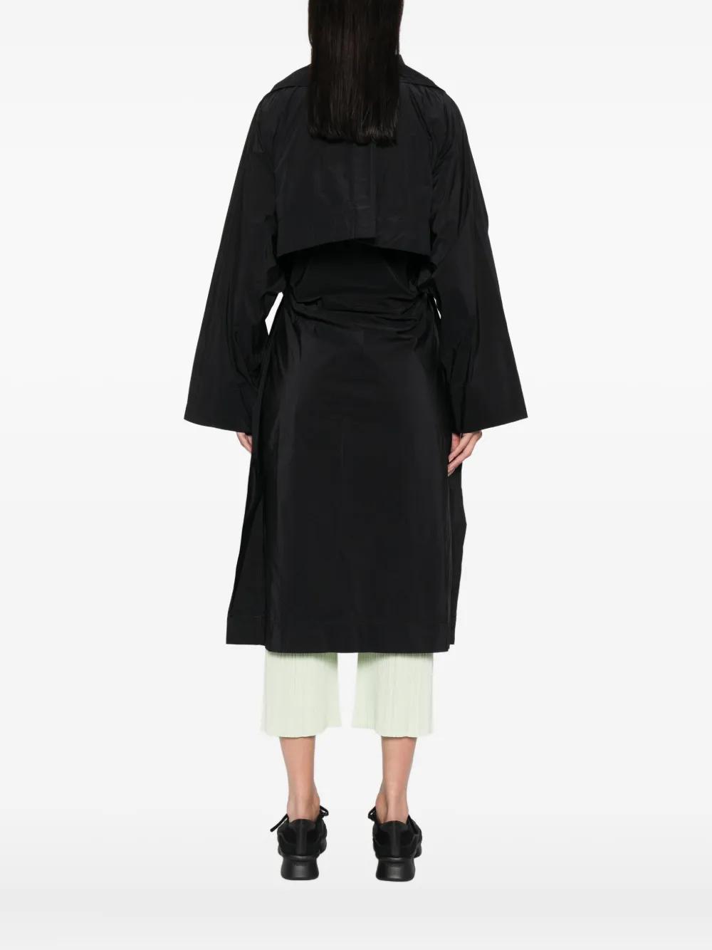 コート ISSEY MIYAKE Woman Coat Black IM56FA551 15 HEMPEN – ISSEY MIYAKE ONLINE STORE