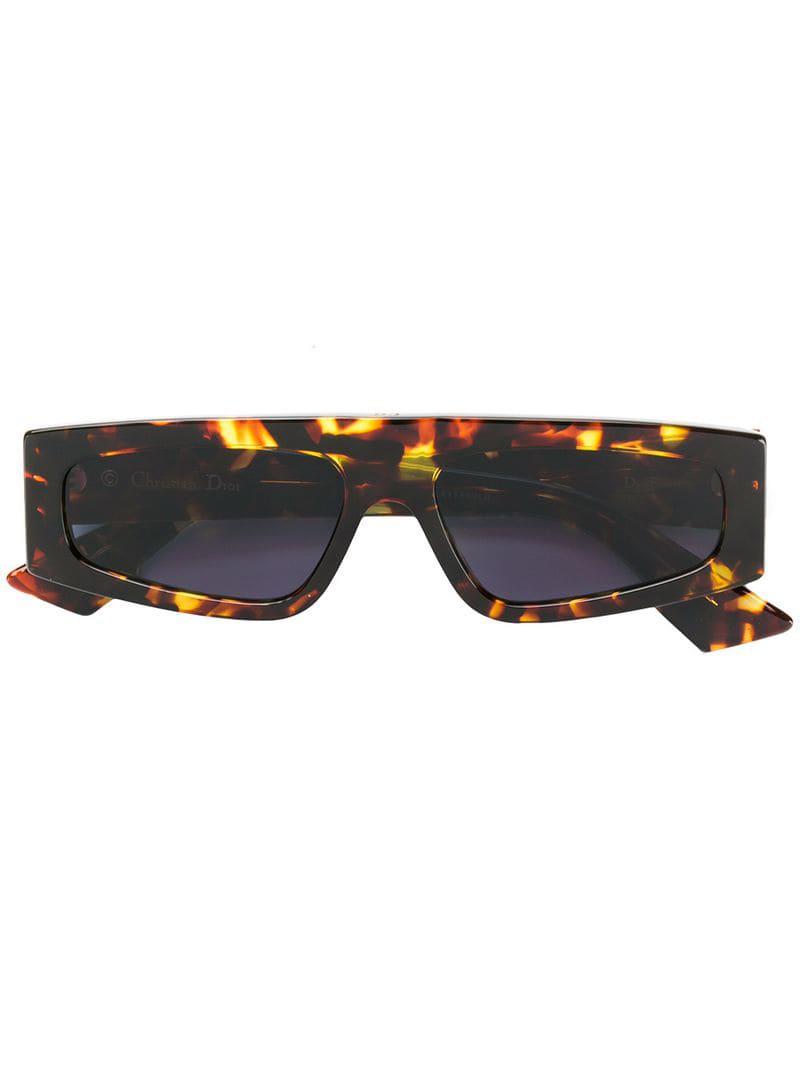 oversized round clear glasses