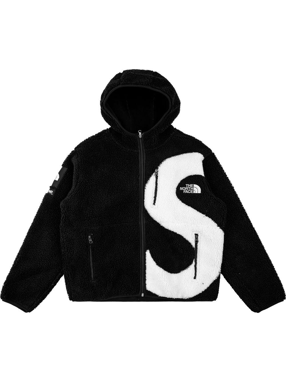 Supreme S Logo Hooded Fleece Jacket-