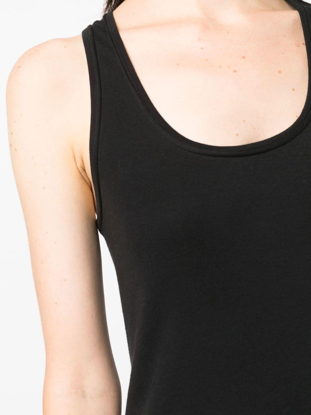 Rick Owens DRKSHDW Cotton Tank Top in Black | Lyst