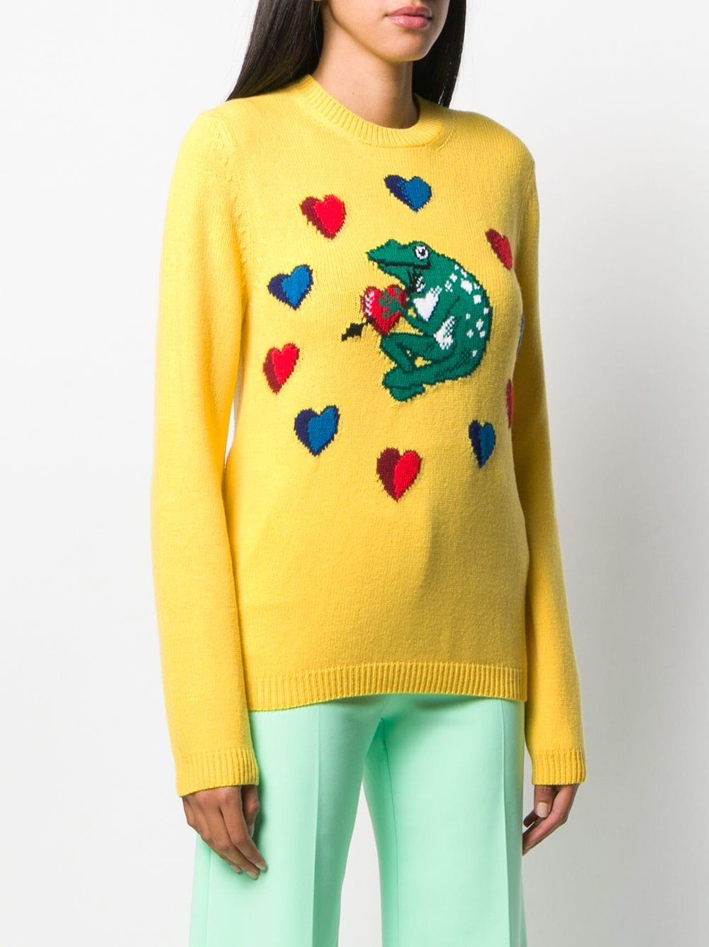 gucci frog sweater