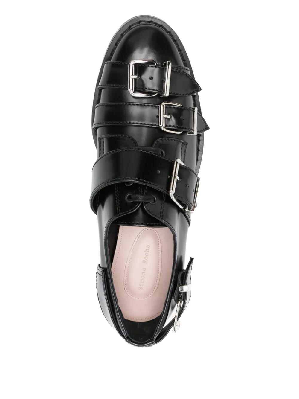 期間限定靴下付★新品★Simone Rocha× レザーダービーシューズ 期間限定靴下付☆新品☆Simone Rocha× レザーダービーシューズ