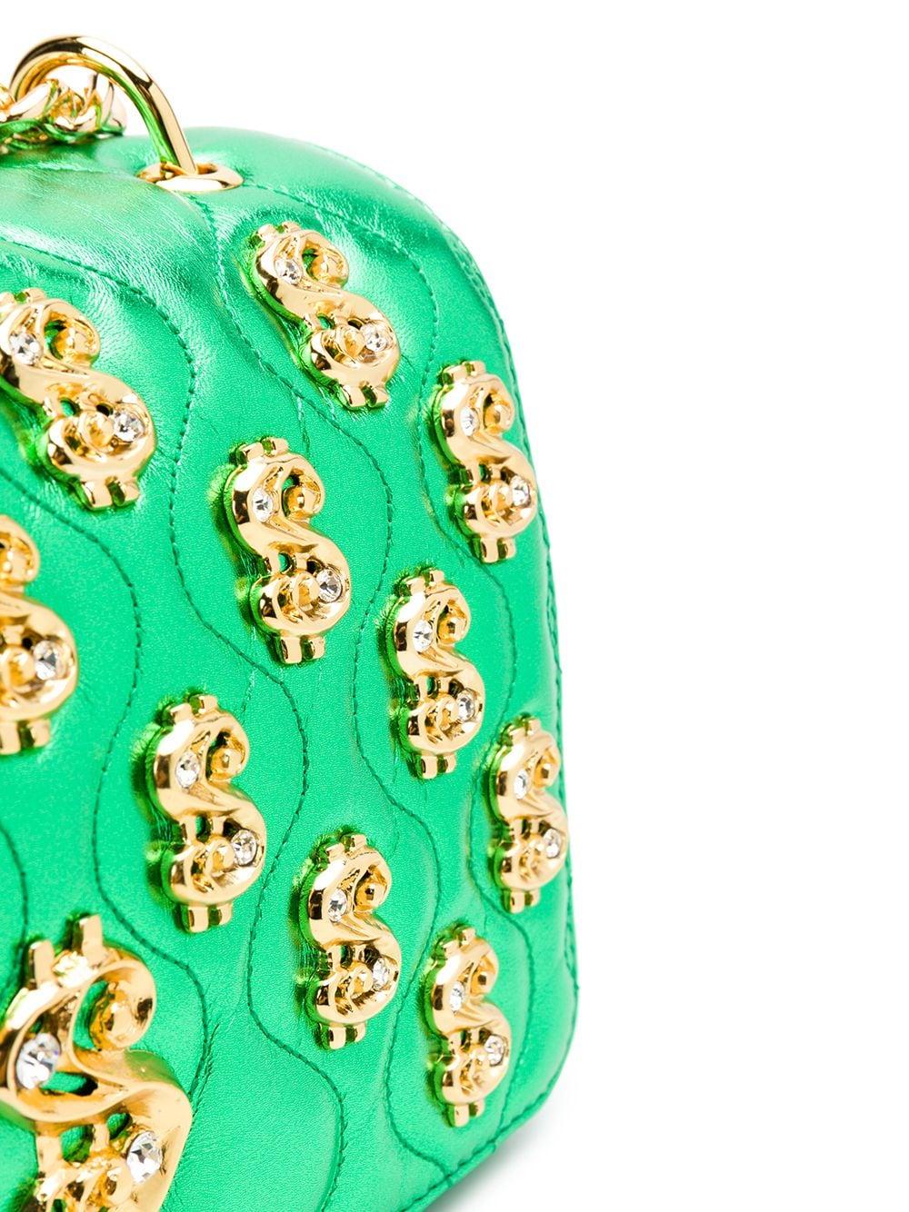 Moschino dollar discount sign bag