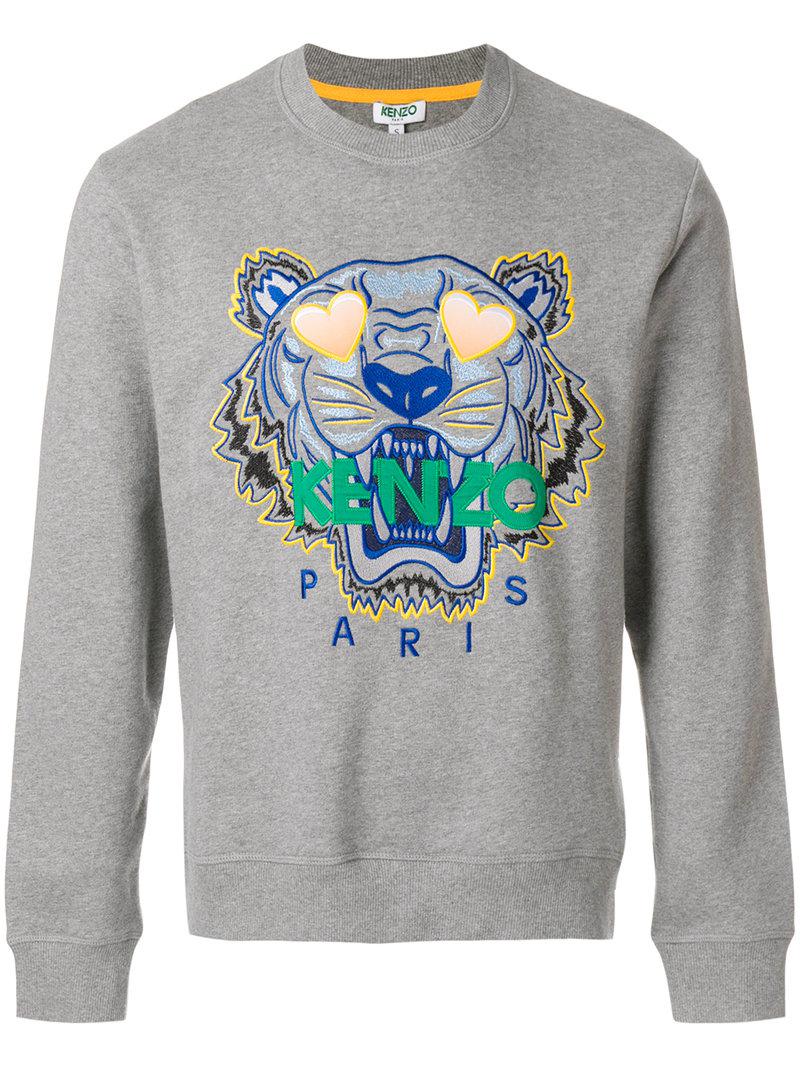 gray kenzo sweatshirt