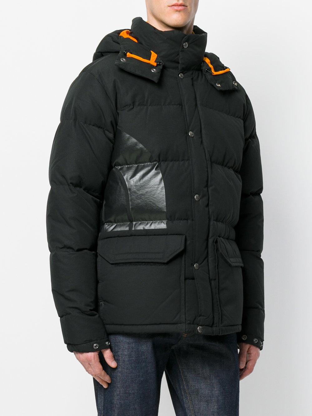 Junya Watanabe Cotton Junya Watanabe Comme Des Garçons Man X North Face  Logo Print Puffer Jacket in Black for Men - Lyst