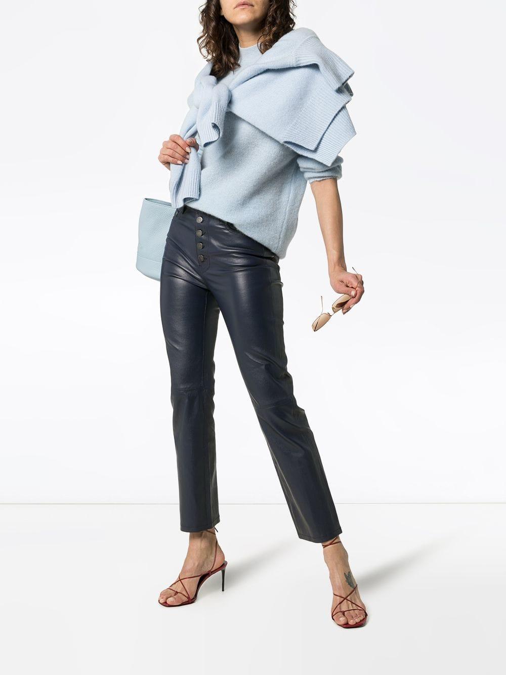 joseph den leather pants