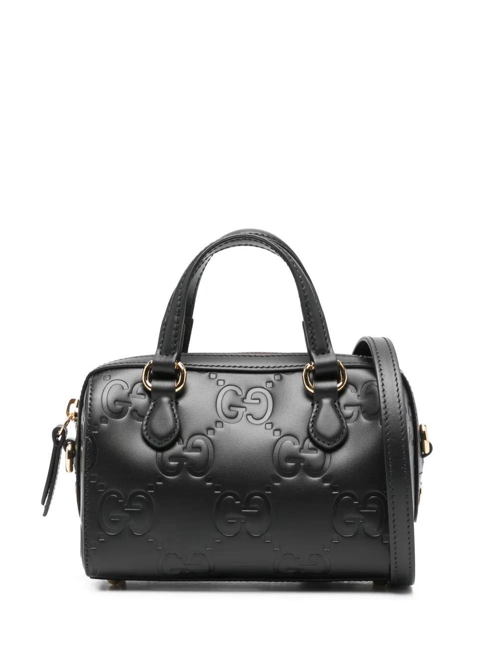 Gucci Mini-Tasche Mit Gg in Schwarz Lyst DE