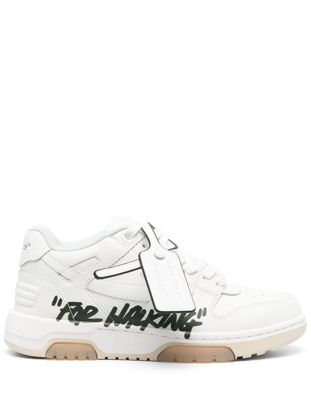 Off-White c/o Virgil Abloh Out of Office OOO Sneakers in Weiß | Lyst DE