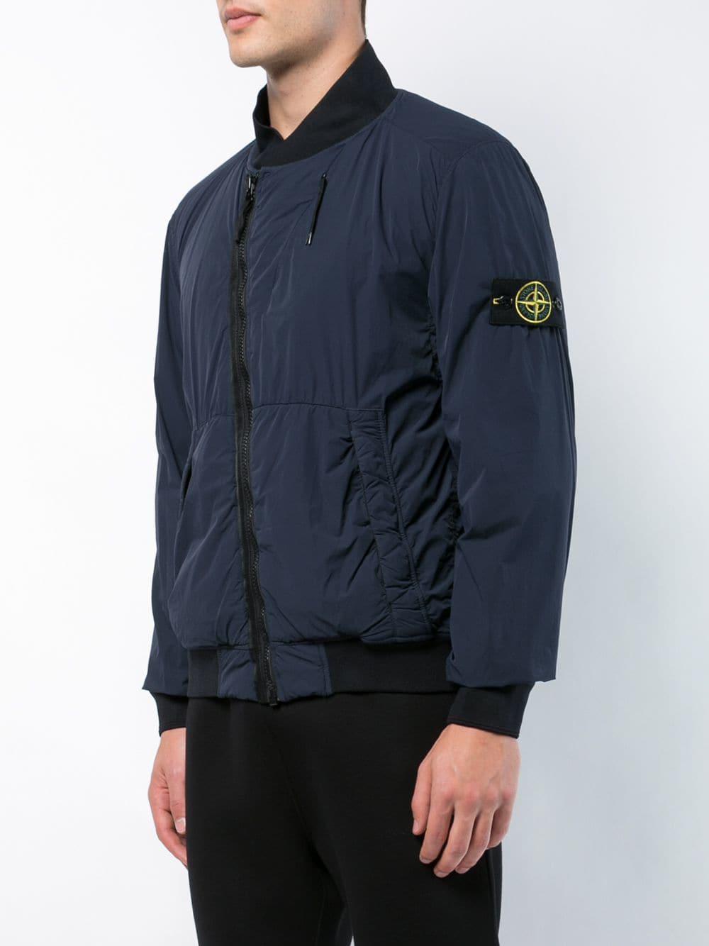 Stone Island Synthetic Comfort Tech Composite Jacket in Blue for Men | Lyst