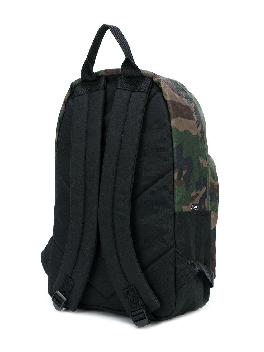 stussy camo backpack