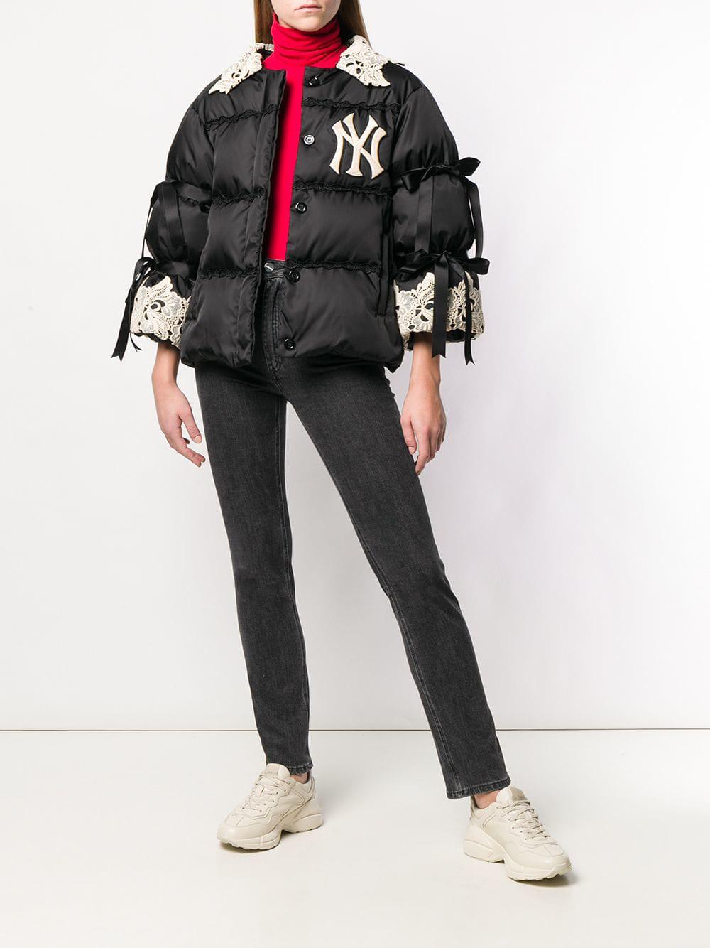 Gucci Jacket With Ny Yankees Patch, $1,892, farfetch.com