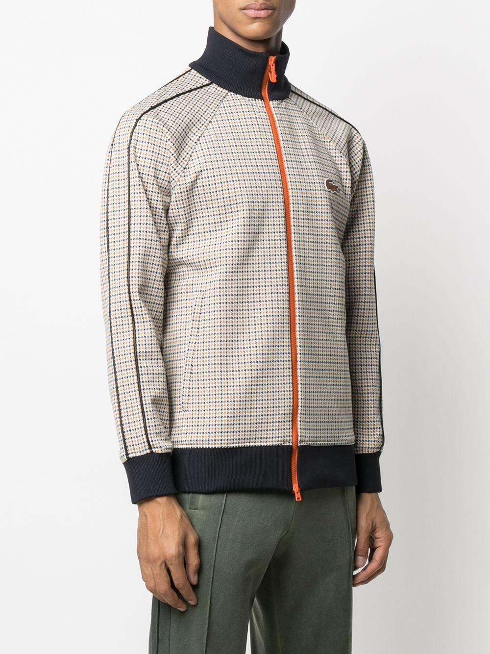 lacoste gingham jacket
