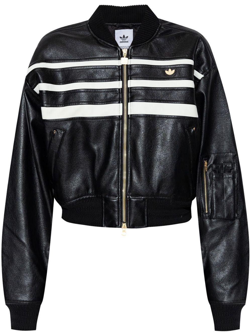 adidas Originals Jacket With Logo in Black | Lyst adidas Originals Jacket With Logo in Black | Lyst