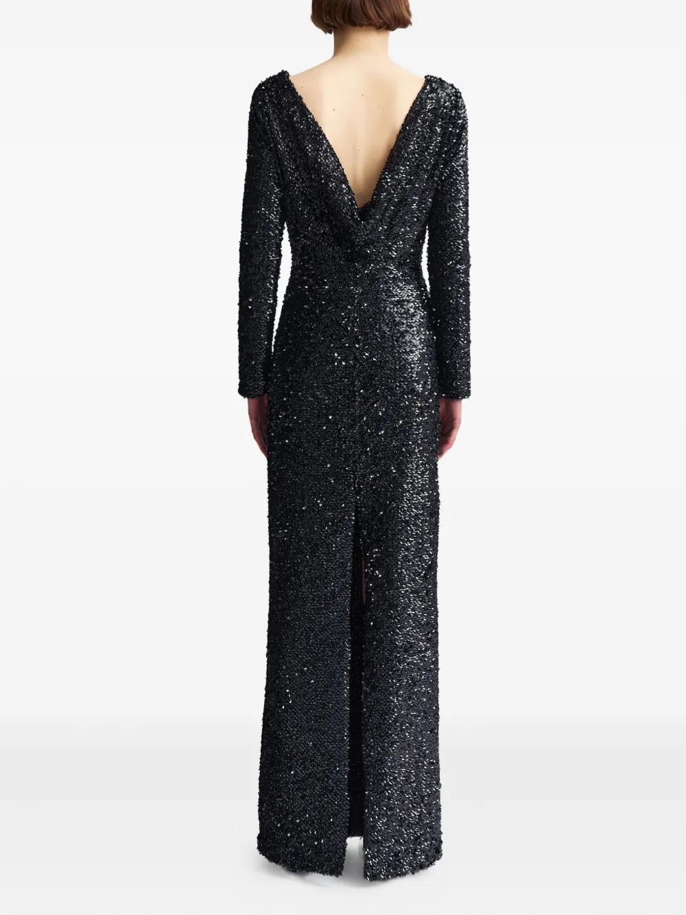 16ARLINGTON ドレス 16ARLINGTON Cassandra jersey halterneck maxi dress | NET-A