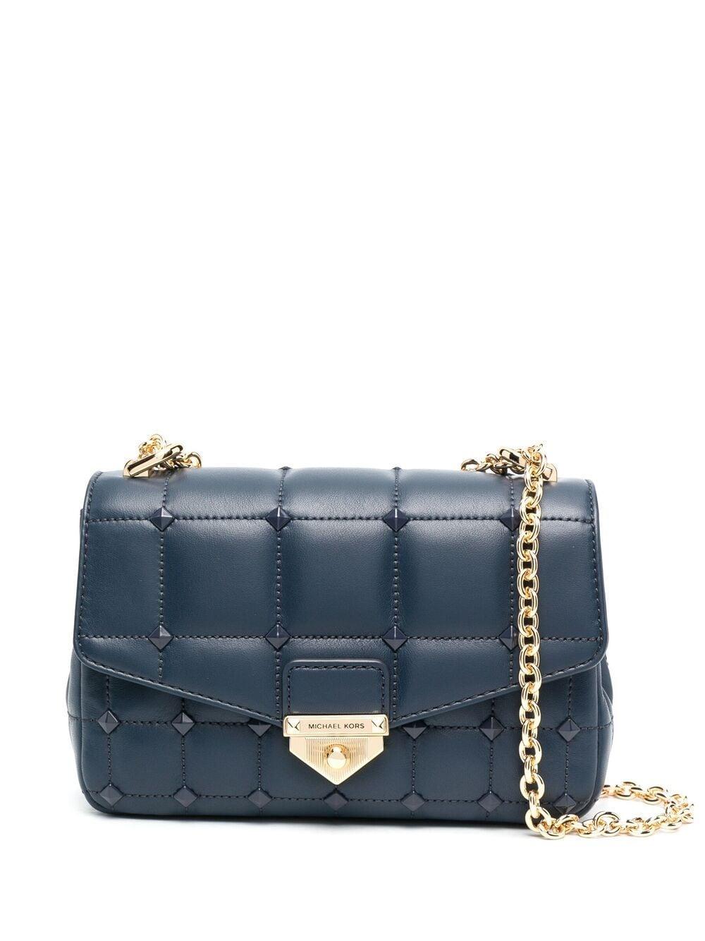soho small quilted leather shoulder bag