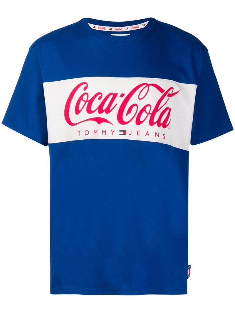 Camiseta Tommy x Coca Cola Tommy Hilfiger de Denim de color Azul para  hombre | Lyst