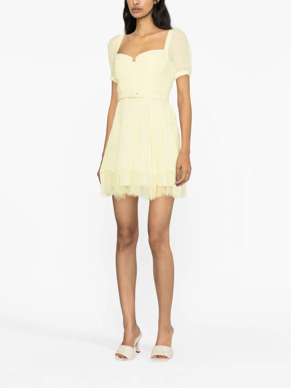 sachin and babi light blue dress R&M Richards 3746W Cape Ruffle Midi Cocktail Plus Size Dress