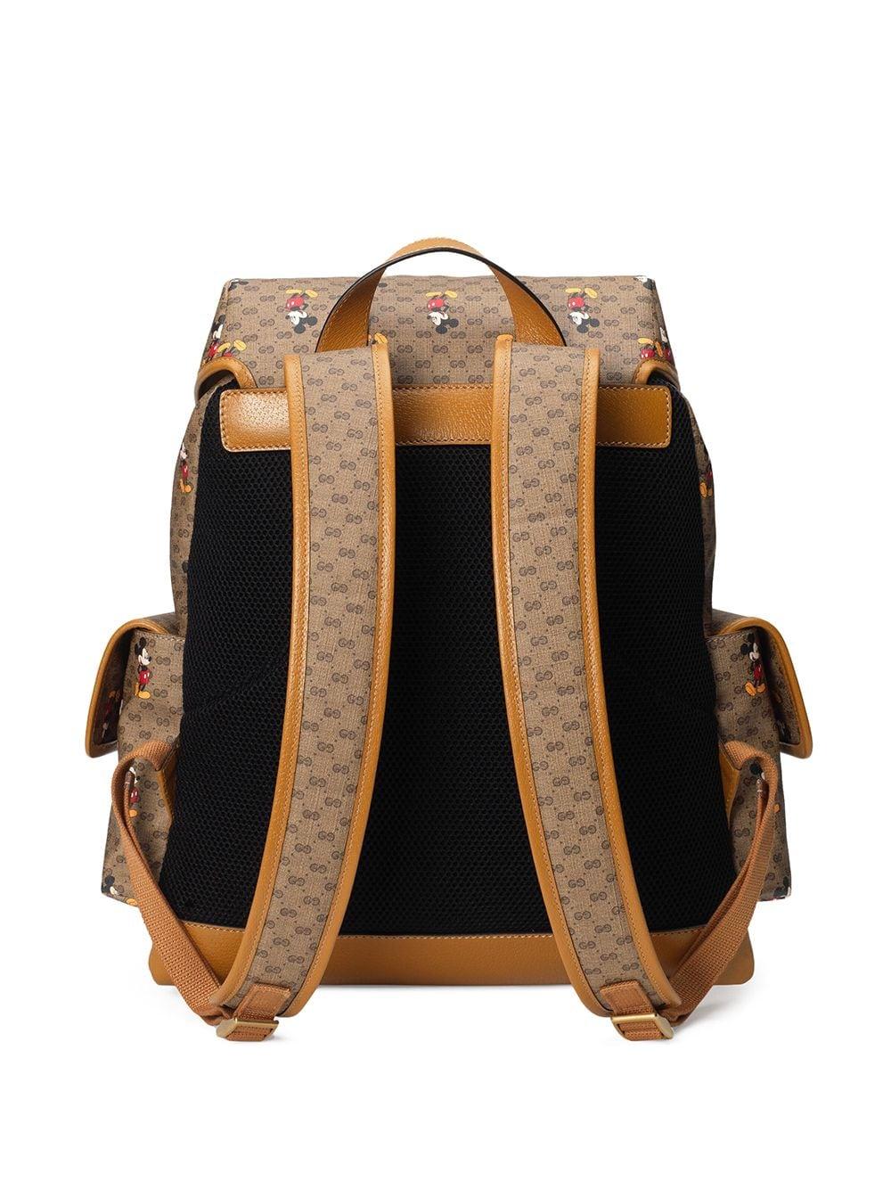 Gucci X Disney Mickey Mouse-print Backpack for Men | Lyst UK
