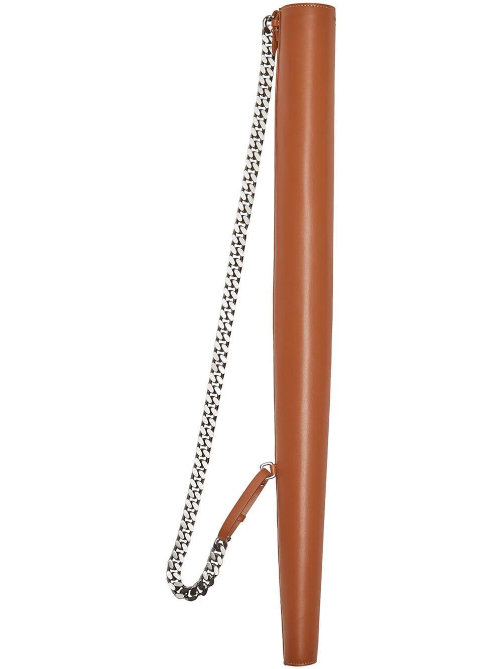 Burberry Leather Umbrella Holster With Chain Strap in Brown Lyst UK