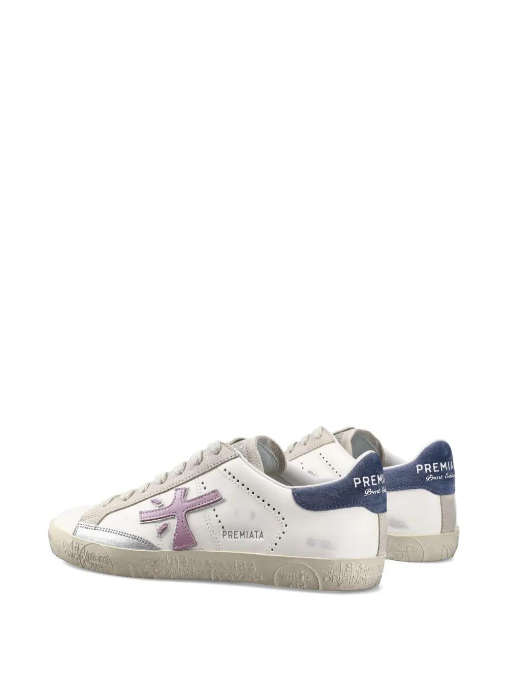 Premiata Steven D 7273 Applique-Detail Sneakers in White | Lyst