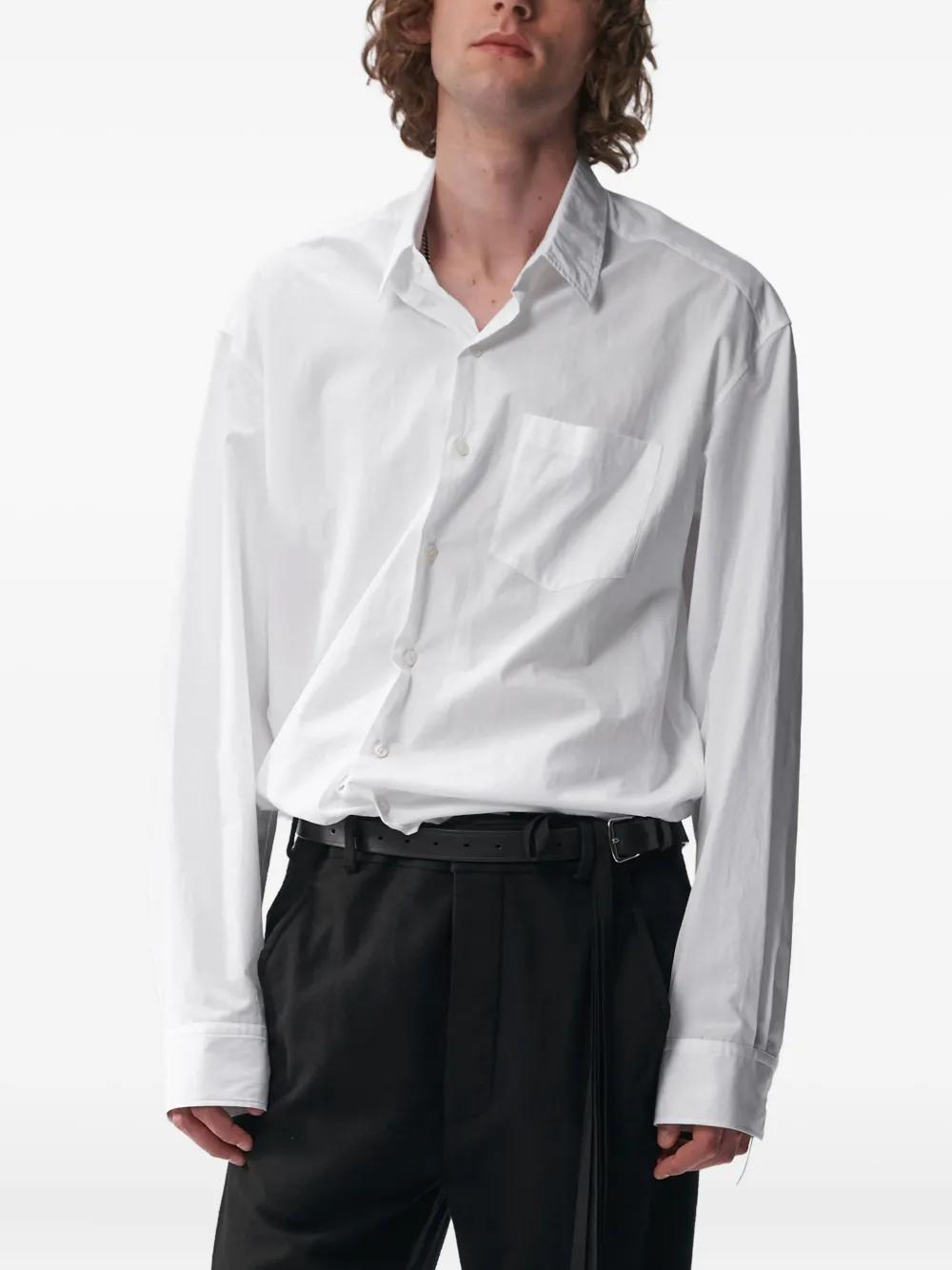 ANN DEMEULEMEESTER ホワイト 長袖シャツ ドレスシャツ S ANN DEMEULEMEESTER ホワイト 長袖シャツ ドレスシャツ S 2025年最新