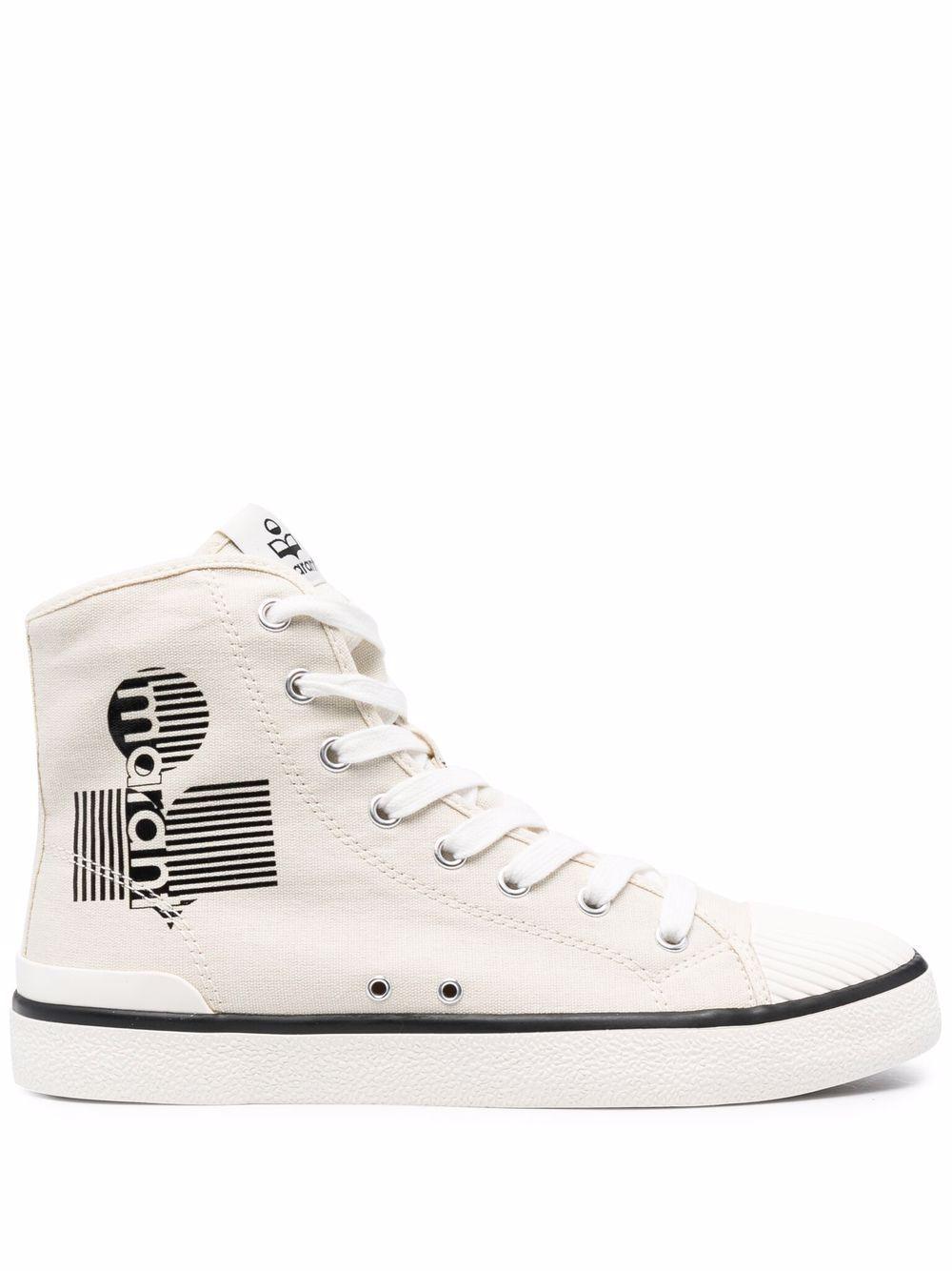 Isabel Marant レディース ホワイト レースアップ スニーカー スニーカー