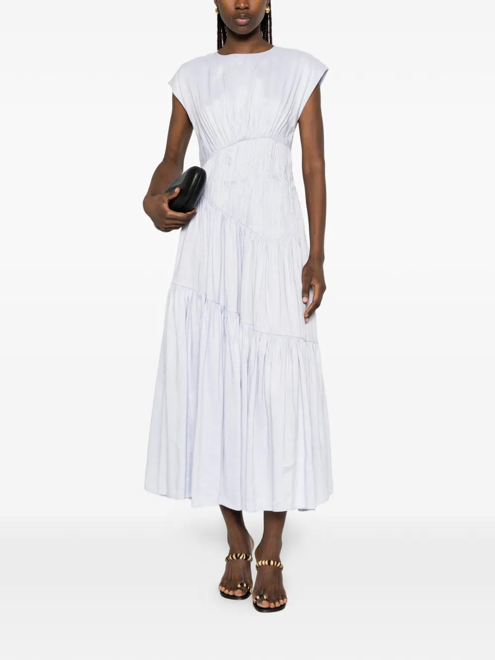 chinese dress ladies AJE 'Mimosa Tiered' Maxi Dress – HONEY HIRE BOUTIQUE