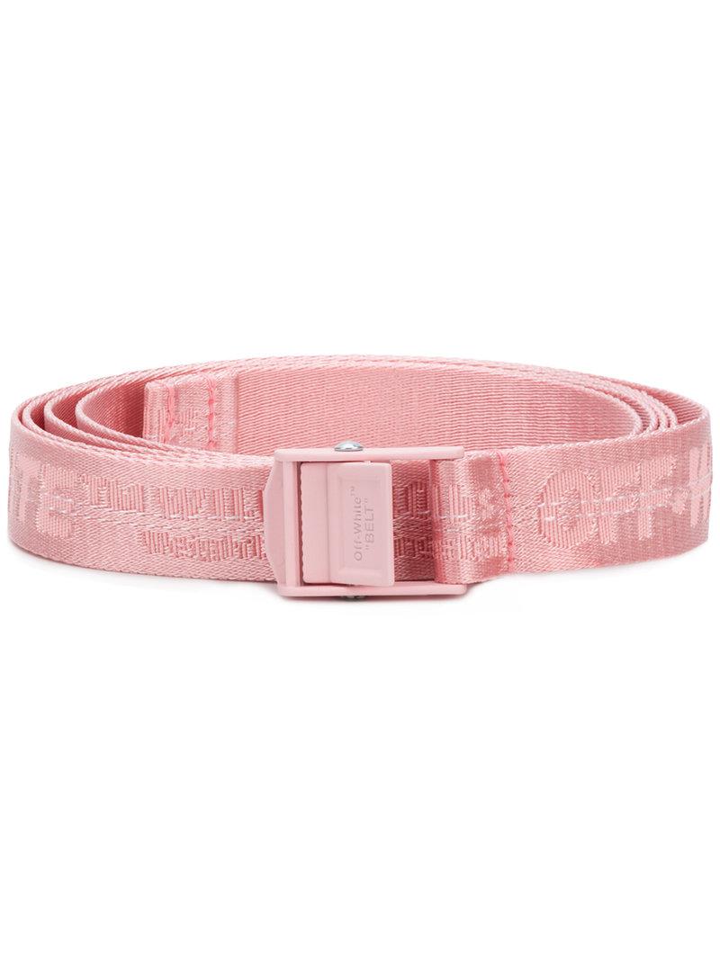 Off-White c/o Virgil Abloh Synthetic Industrial Belt in Pink & Purple (Pink)  | Lyst