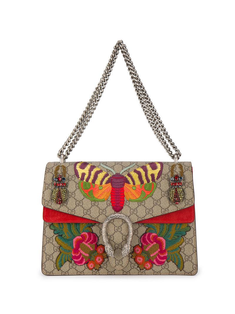gucci dionysus embroidered shoulder bag