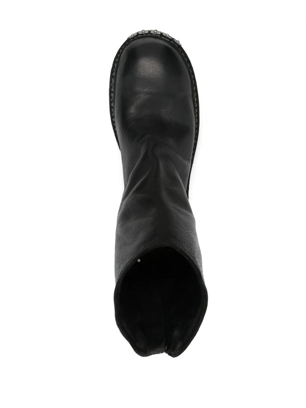 Guidi Back Zip Big Daddy Boot Shoes in Black for Men | Lyst