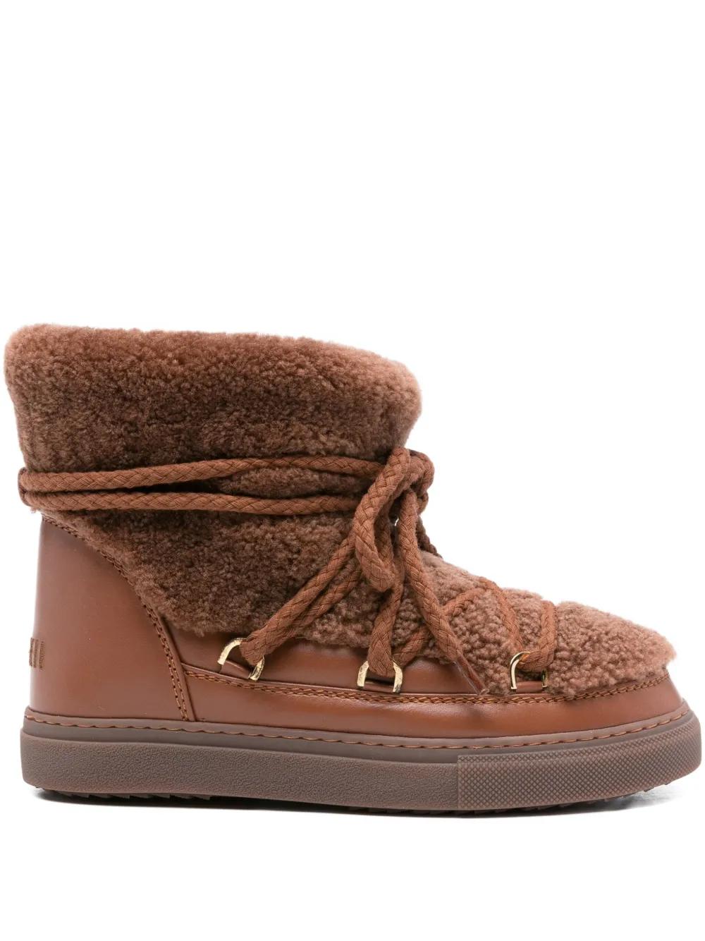 【Inuikii】 Matilda shearling-linedスエードレースアップブー Matilda Shearling Boot – Snowsport