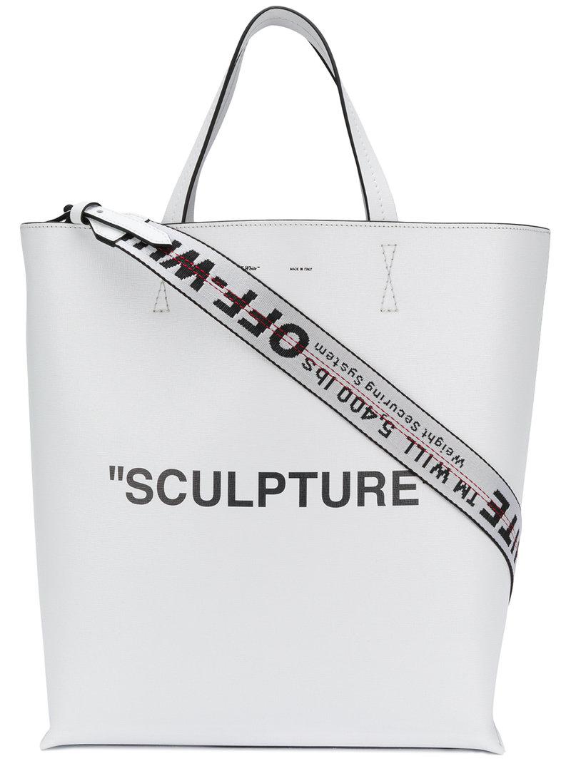 sac off white sculpture
