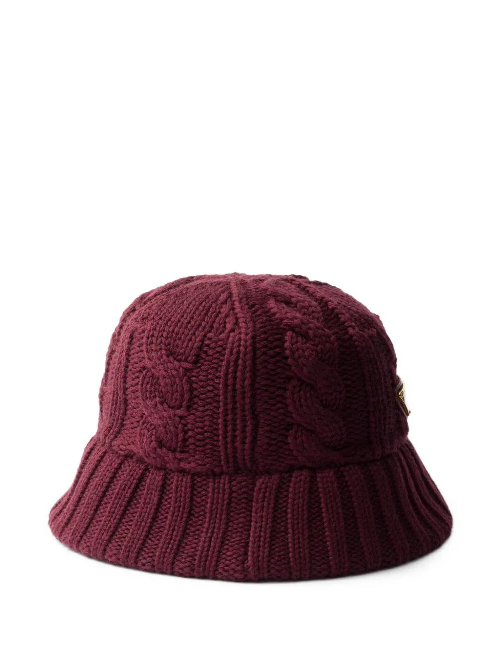 【ROMANTIC CROWN】23SS★ CABLE KNIT BUCKET HAT ROMANTIC CROWN]☆CABLE KNIT BUCKET HAT Designer fashion