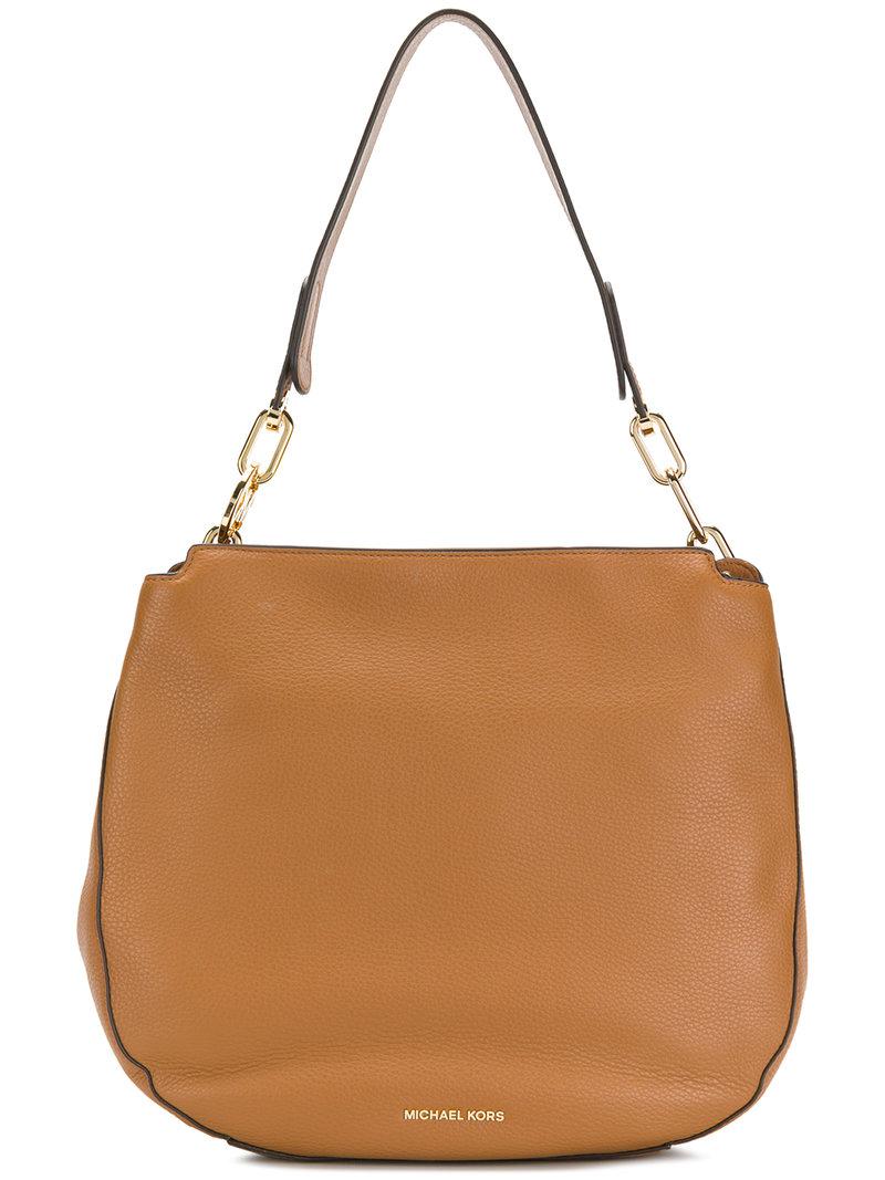 sac fulton michael kors marron