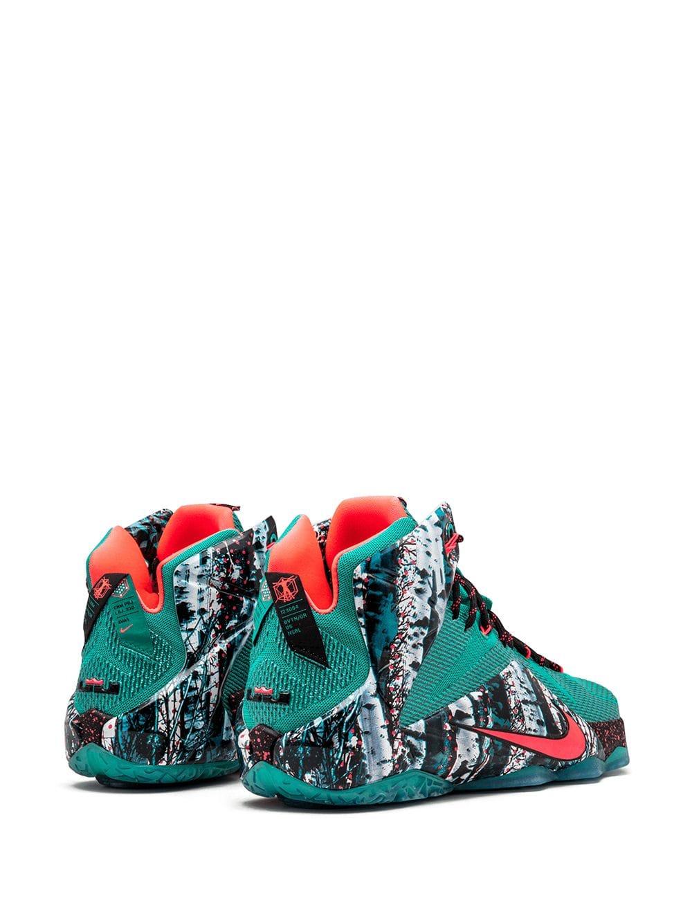 Nike Lebron 12 Xmas Akron Birch In Green For Men Lyst