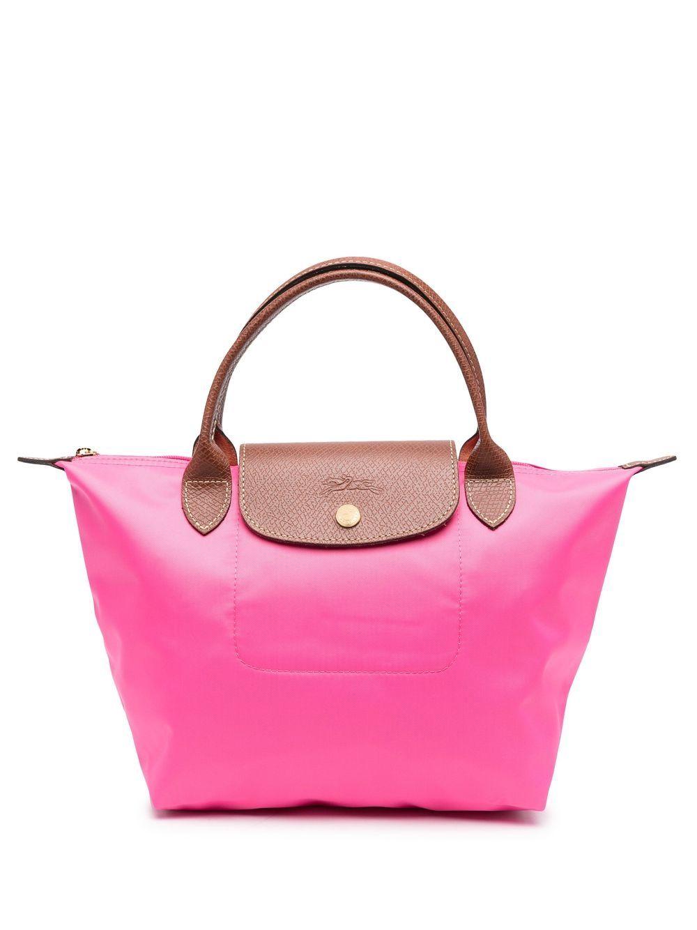 Le Pliage bolso pequeño de Longchamp de color Rosa | Lyst
