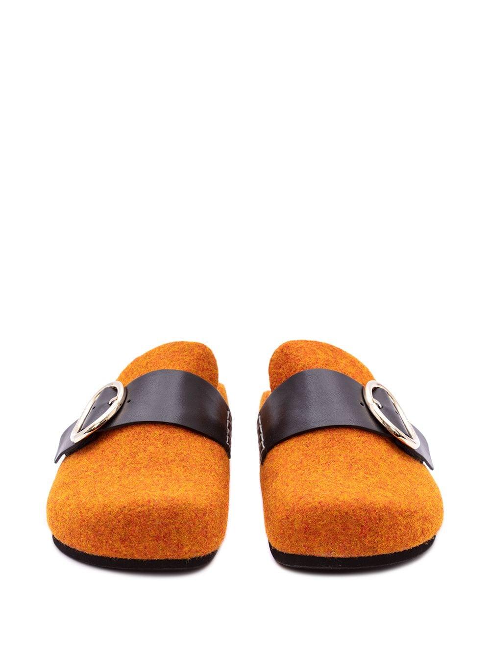 jw anderson felt loafer