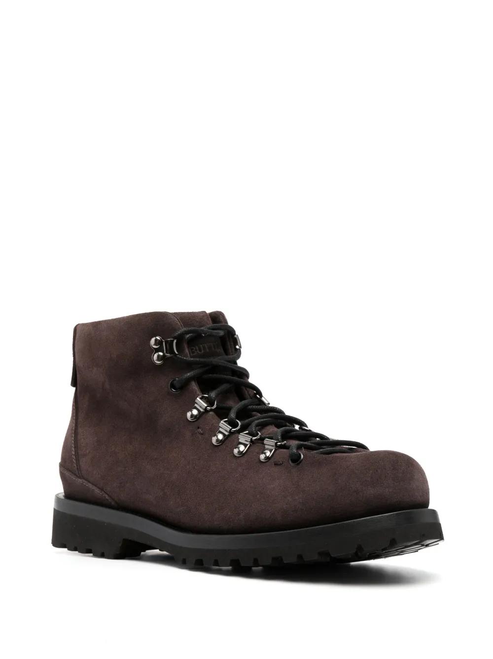 Buttero Lace-Up Leather Boots in Brown for Men | Lyst