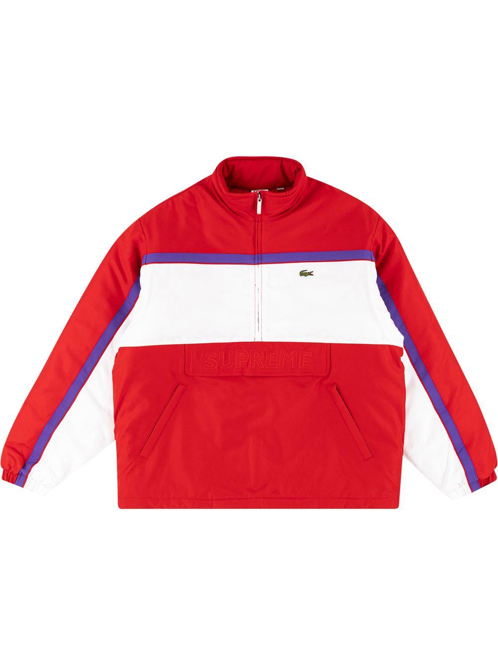 lacoste half zip jacket